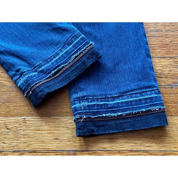 WHITE HOUSE | BLACK MARKET 'The Slim Ankle' Jeans sz 12 - Picture 6 of 13